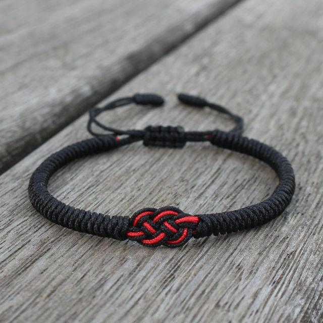Handmade Lucky Red String Bracelet for Couples