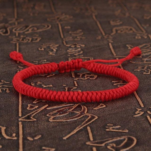 Handmade Lucky Red String Bracelet for Couples