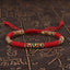 Handmade Lucky Red String Bracelet for Couples