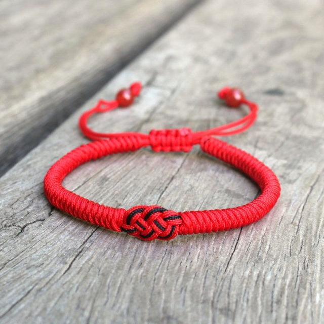 Handmade Lucky Red String Bracelet for Couples