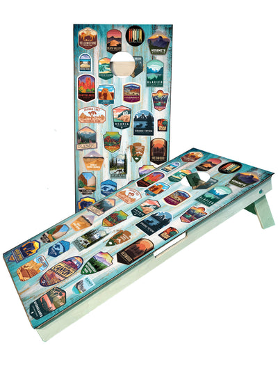 Premium National Parks Cornhole Boards - Built for Adventure - Korvel