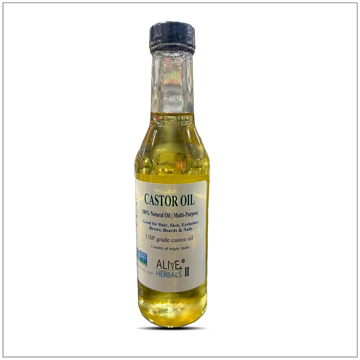 Huile de ricin naturelle premium pour les soins de la peau