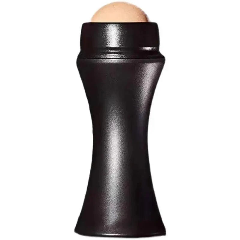 Rodillo Facial de Piedra Volcánica Premium para Control de Aceite