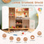 Cuisine en Bois pour Enfants avec Ustensiles et Sons