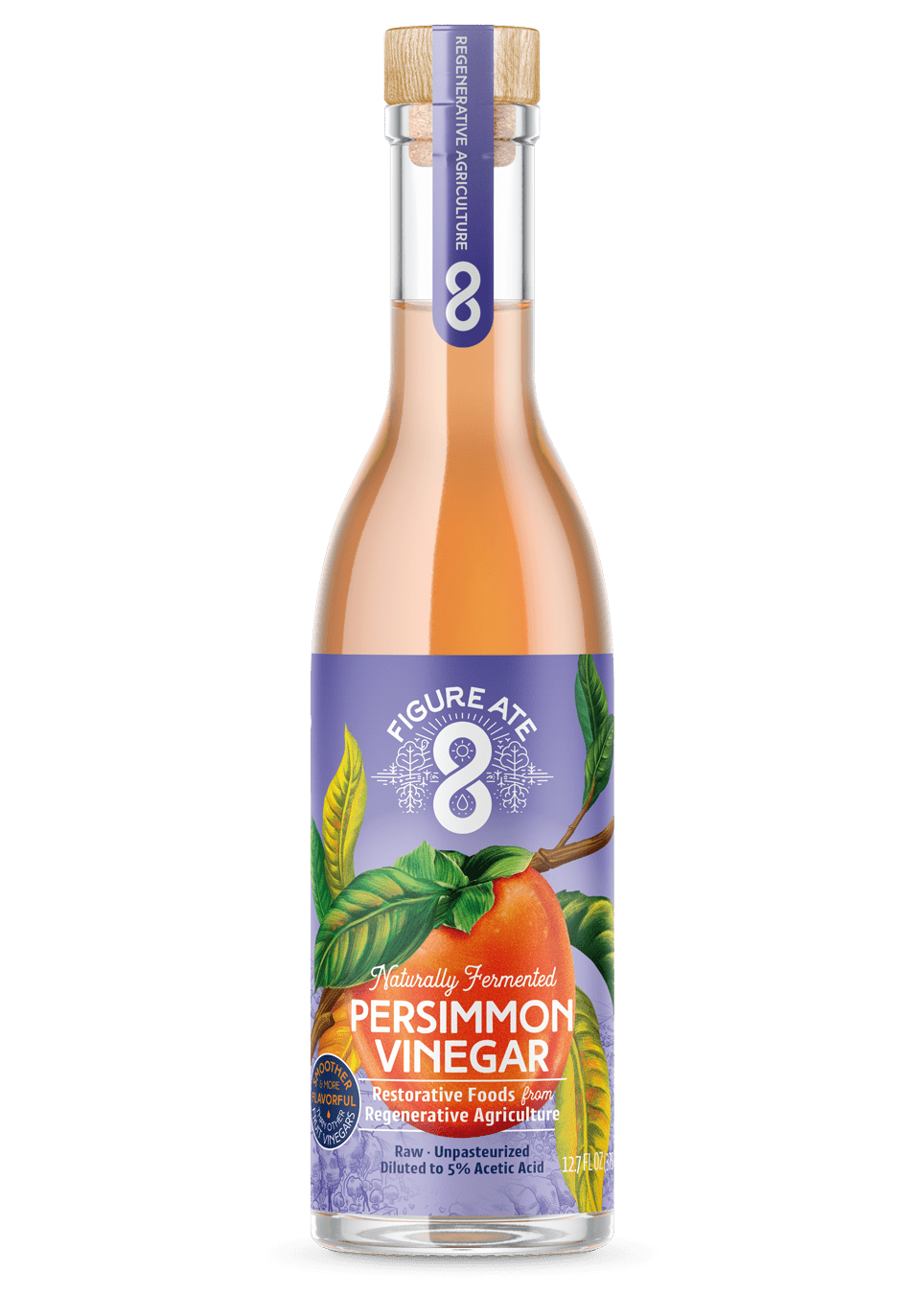 Vinagre de Persimón Fermentado Naturalmente