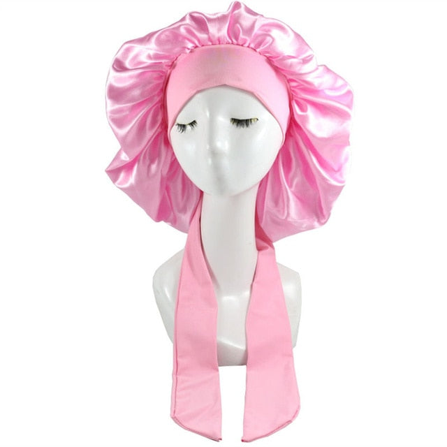 Bonnet de Nuit Satin pour Femmes pour la Protection des Cheveux