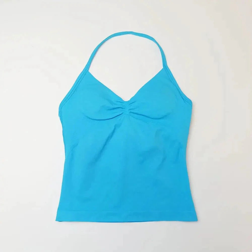 Top sin mangas NCLAGEN Impact Longline - Ropa activa para mujer