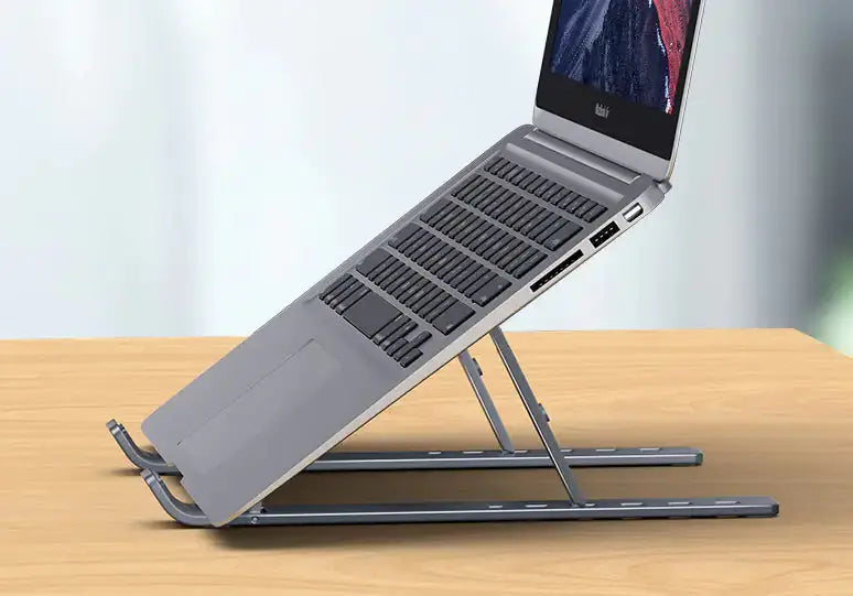 Support d'ordinateur portable pliable premium pour un confort amélioré