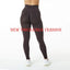 Leggings taille haute à fronces pour femmes