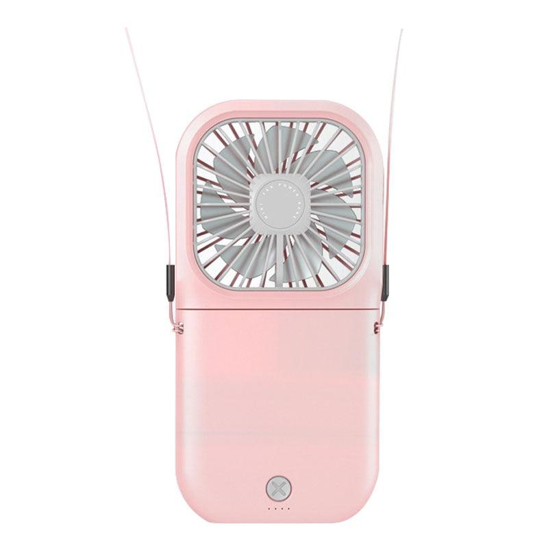 Ventilateur rechargeable à suspendre au cou - Solution de refroidissement portable et ajustable