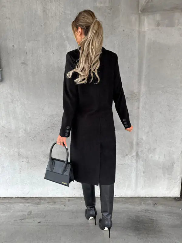 Elegant Business Casual Overcoat for Women