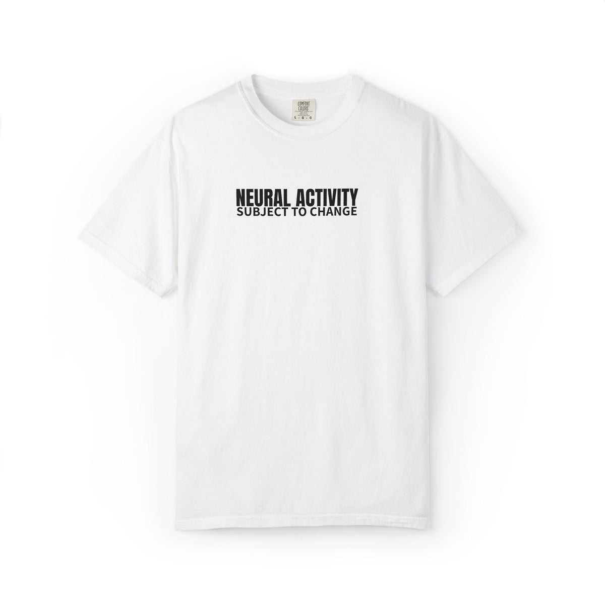 T-shirt Activité Neuronale Susceptible de Changement