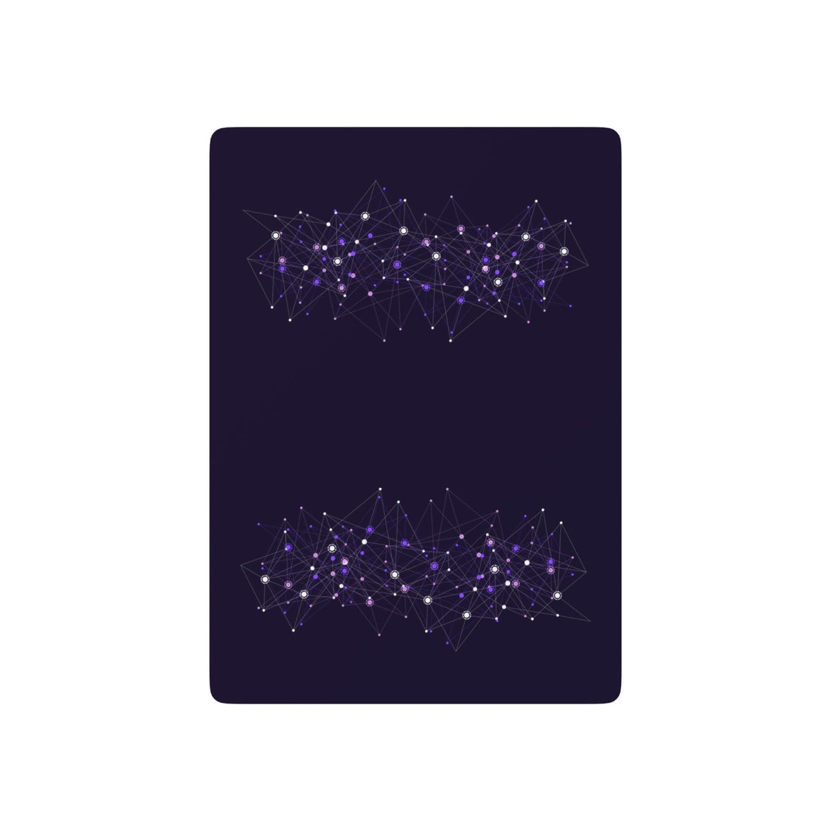 Cartes à jouer de sensibilisation à l'épilepsie Neuro Network - Jeu Purple Connection