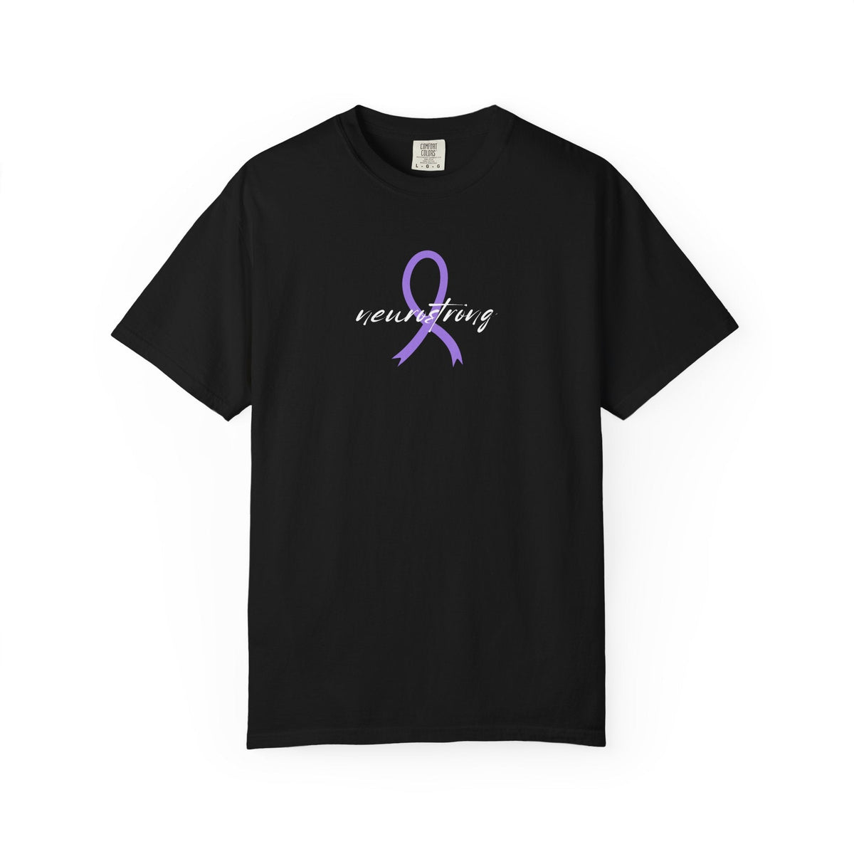 Neurostrong Epilepsy Awareness T-Shirt | Purple Ribbon Tee