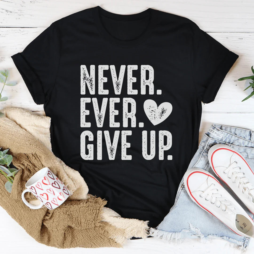 T-shirt Ne Jamais Abandonner