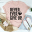 T-shirt Ne Jamais Abandonner