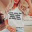 Camiseta "Nunca te conformes con un café de mierda"
