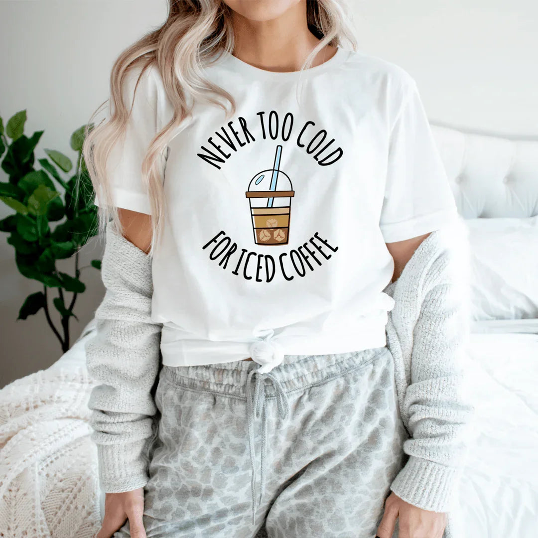 Nunca hace demasiado frío para tomar un café helado