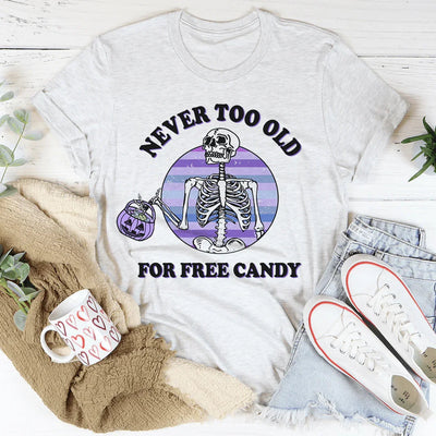 Nunca eres demasiado mayor para recibir dulces gratis