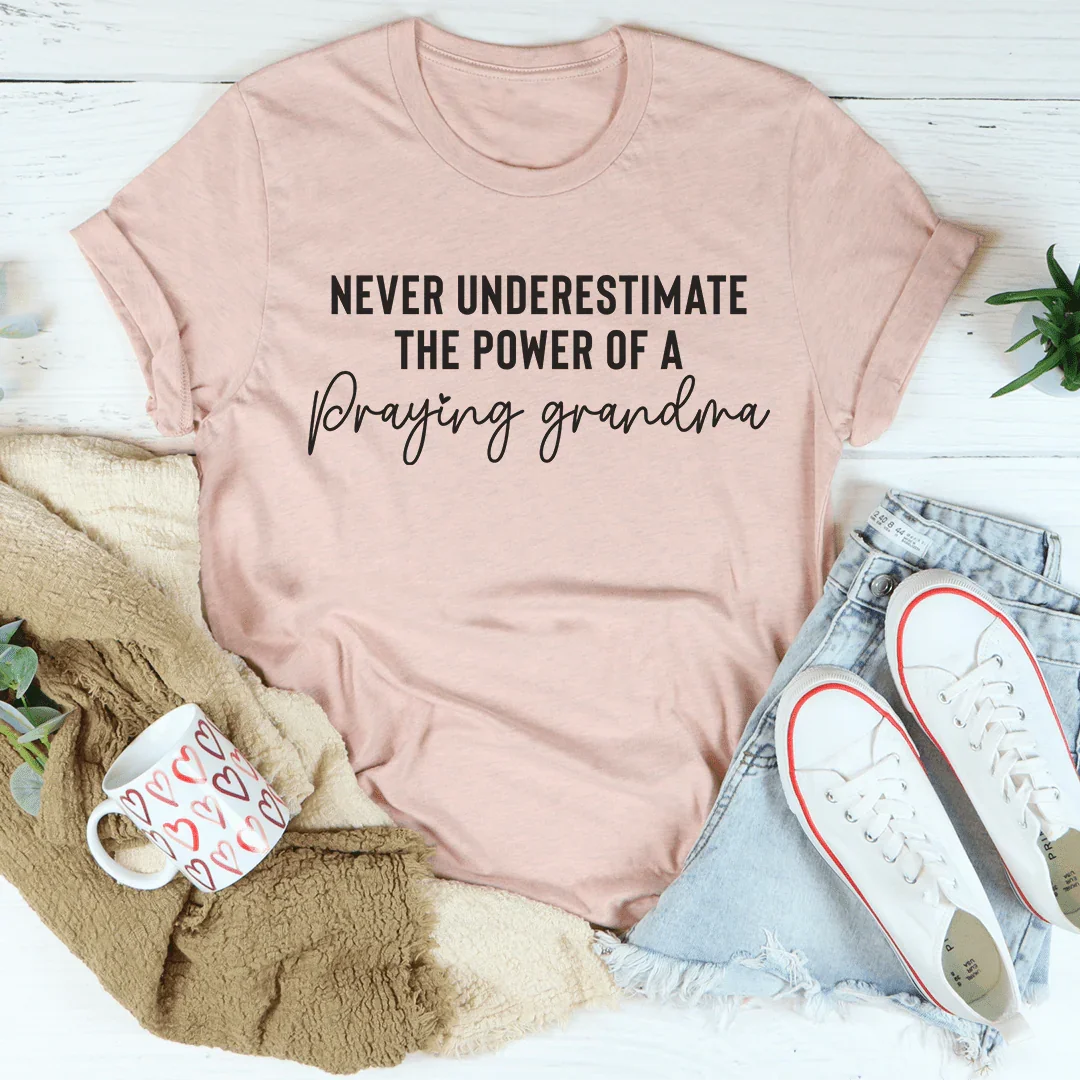 Praying Grandma Tee - Embrace the Power