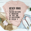 Nevermind Tee - Camiseta de Confort Premium
