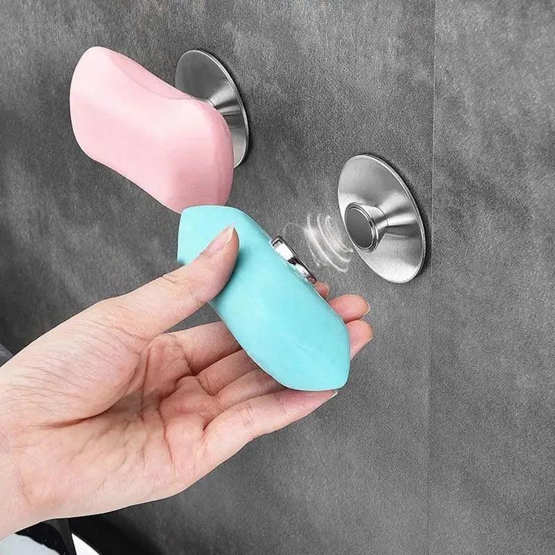 Soporte de Jabón Magnético Premium - Diseño Resistente a la Oxidación y Sin Herramientas