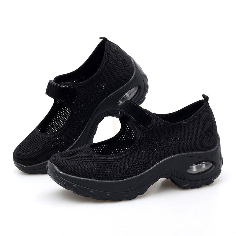 STEVVEX Women's Air Cushion Mesh Sneakers
