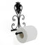 Vintage Cast Iron Toilet Paper Holder - European Design
