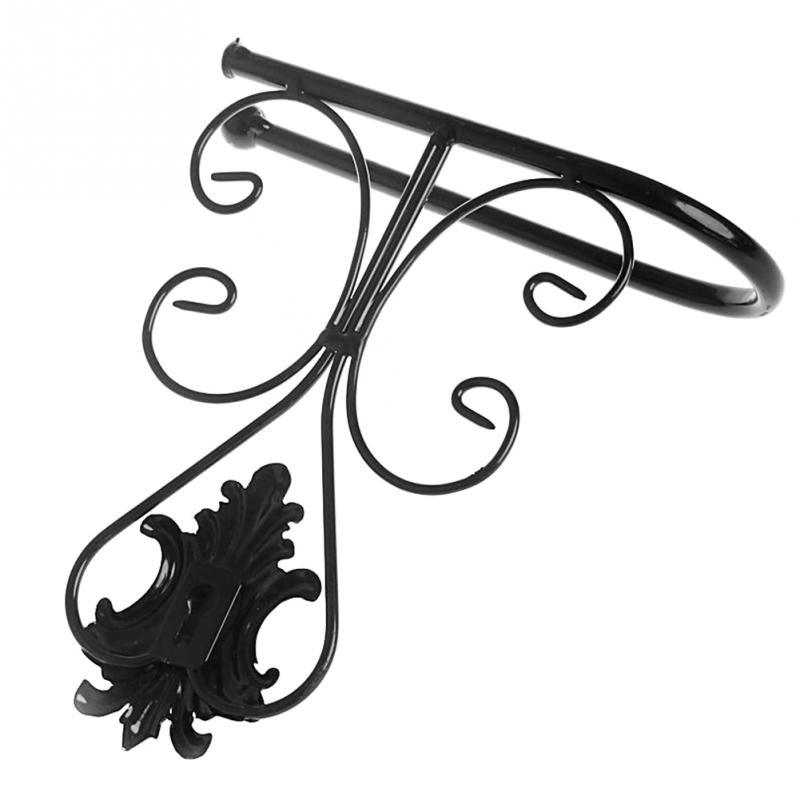 Vintage Cast Iron Toilet Paper Holder - European Design