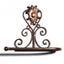 Vintage Cast Iron Toilet Paper Holder - European Design