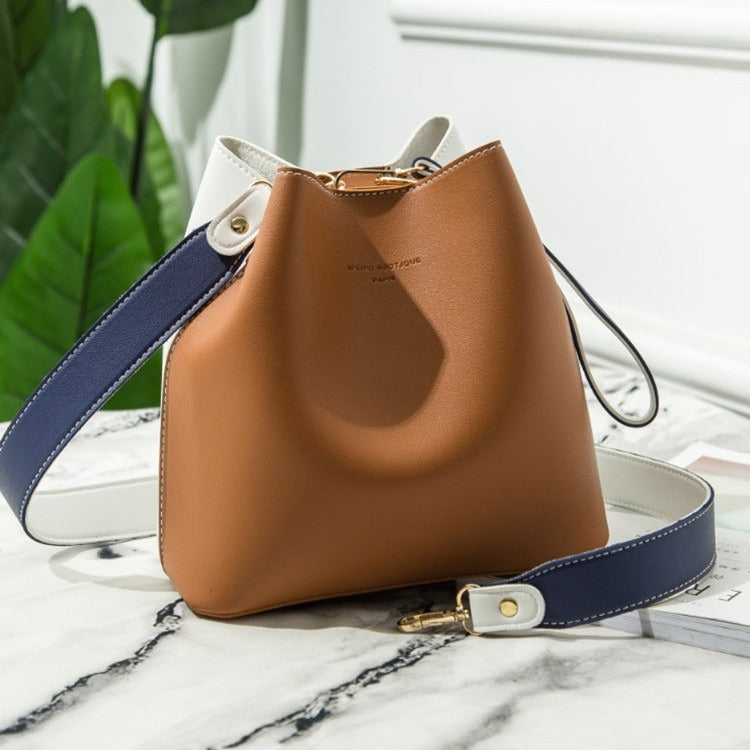 Sac à bandoulière en PU cuir de grande capacité