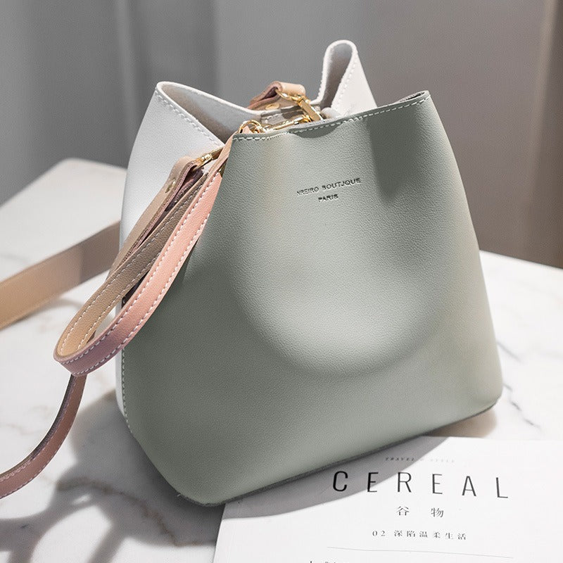 Sac à bandoulière en PU cuir de grande capacité
