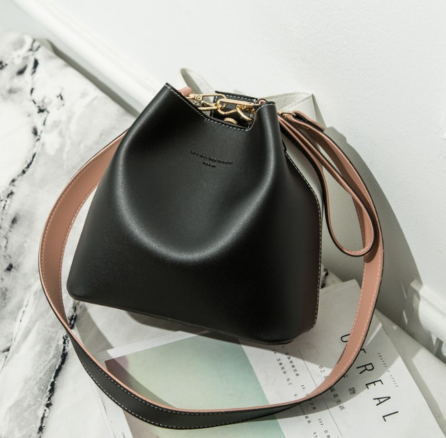 Sac à bandoulière en PU cuir de grande capacité