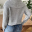 New autumn and winter large collar pullover sweater - Korvel