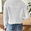 New autumn and winter large collar pullover sweater - Korvel