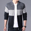 Elegant Slim Fit Fleece Jacket for Men