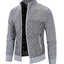 Elegant Slim Fit Fleece Jacket for Men