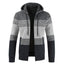 Elegant Slim Fit Fleece Jacket for Men