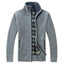 Elegant Slim Fit Fleece Jacket for Men