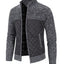 Elegant Slim Fit Fleece Jacket for Men