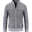 Elegant Slim Fit Fleece Jacket for Men