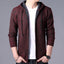 Elegant Slim Fit Fleece Jacket for Men