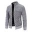 Elegant Slim Fit Fleece Jacket for Men