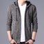 Elegant Slim Fit Fleece Jacket for Men
