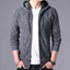 Elegant Slim Fit Fleece Jacket for Men