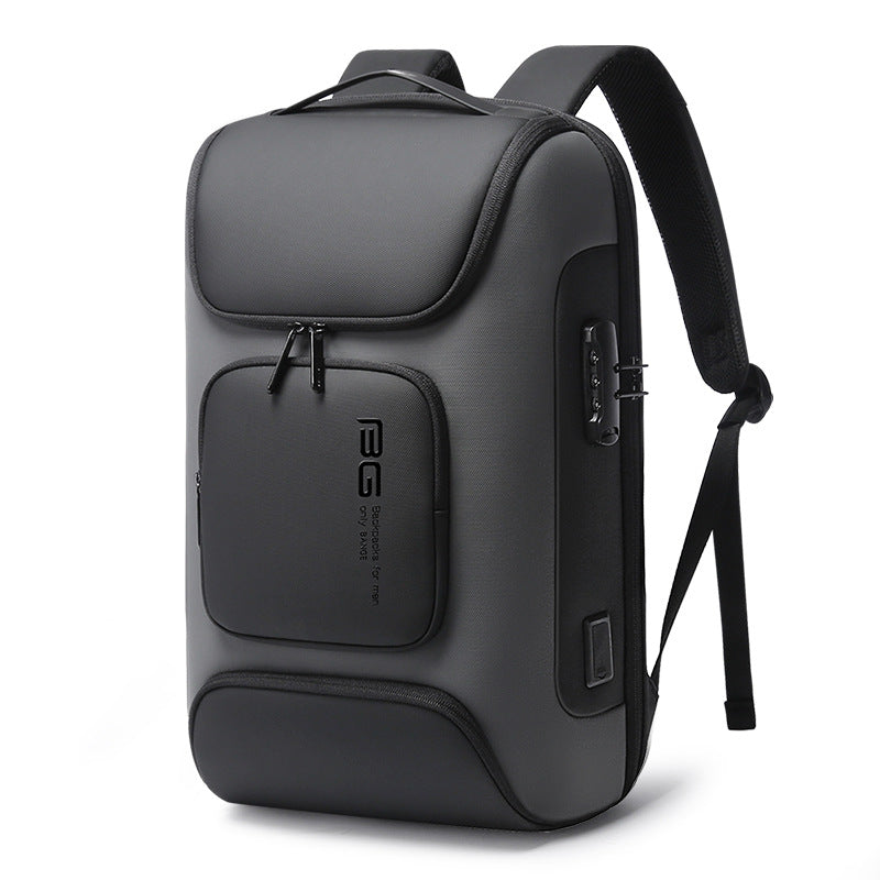 New Backpack Men's Backpack Men's Large Capacity Business Computer Backpack Outdoor Travel Backpack - Korvel