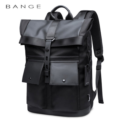 BANGE Men's Casual Business Laptop Backpack