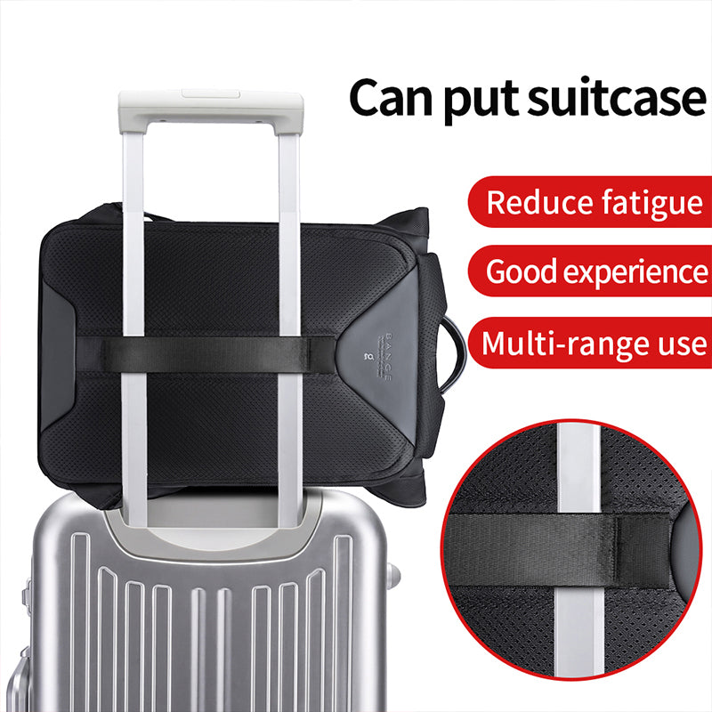 BANGE Men's Casual Business Laptop Backpack