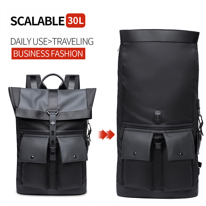 BANGE Men's Casual Business Laptop Backpack