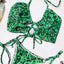 Elegant Solid Bikini Set for Women - Stylish Swimwear